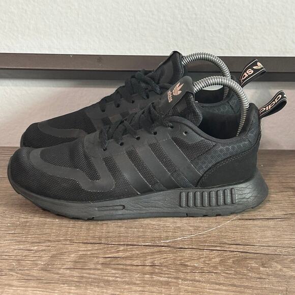 Adidas Multix Women’s Athletic Running Shoes Size 5.5 Black - Picture 1 of 7